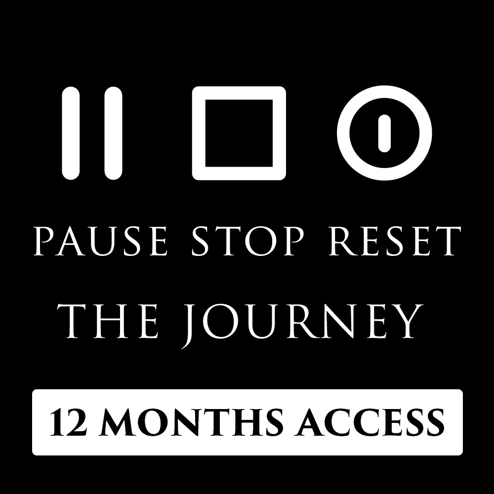 12 Months Access to The Pause Stop Reset Journey